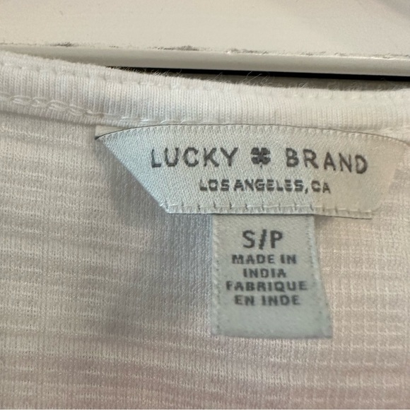 Lucky Brand tie front tank - Picture 5 of 6